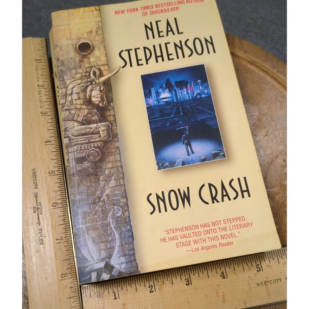 Snow Crash Neal Stephenson Bantam Spectra Trade Paperback Reissue September 2003